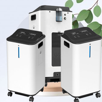 Mesin Pembuat Oksigen Konsentrator O2 Portabel 5L AC 220V / 110V