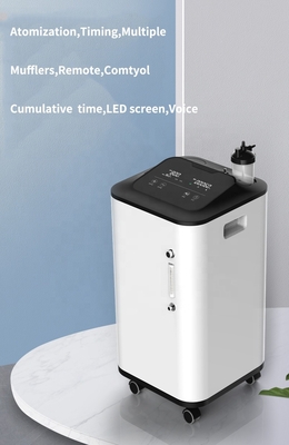 5L/10L Kecil Mesin Oksigen Portabel Oksigen Konsentrator 220v Dengan Nebulizer