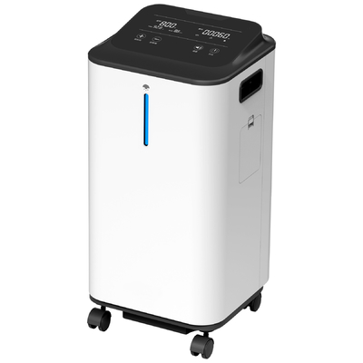 Bahan ABS Konsentrator Oksigen Medis 5L Aliran Tunggal