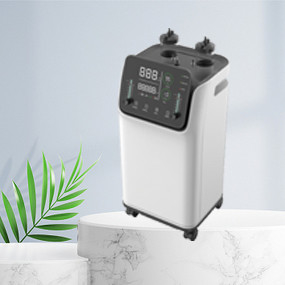 ABS Shell Medical Home Oxygen Concentrator 10L Untuk Pernapasan