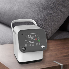 Mesin Konsentrator O2 Rumah Tangga 1-7L Portabel Dengan Nebulizer Dan Purit