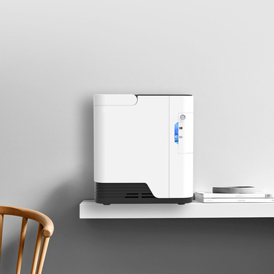 Konsentrator O2 Portabel 1L Aliran Tunggal Dengan Sistem Alarm