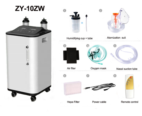 Mesin Amonoy 10 L O2 Generator Oksigen Medis Portabel Untuk Rumah